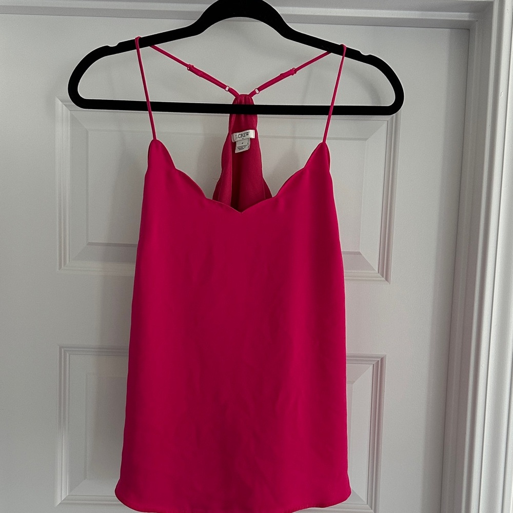 J. Crew Vibrant Pink Camisole Top
